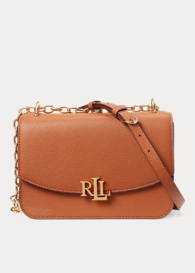 Dámské Crossbody Taška Ralph Lauren Medium Kožené - 57360-RZQS